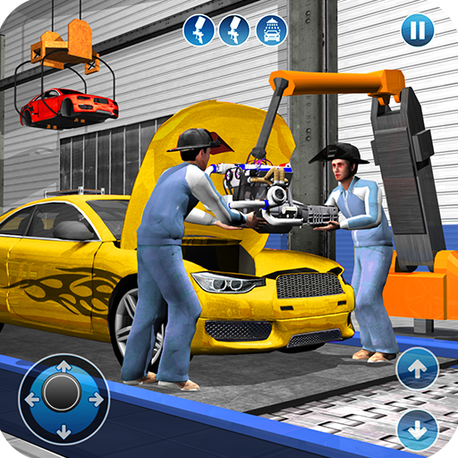 Deportes Coche Fabricante Fábrica 2018 Coche Mecánico Simulador & Auto Constructor Juegos