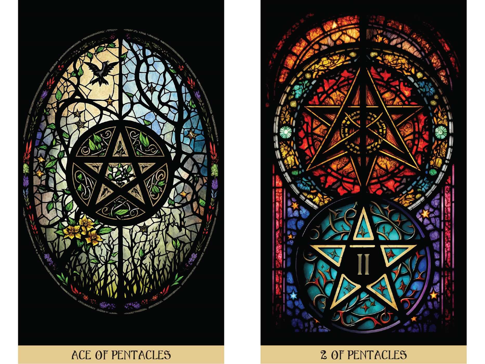The Stained Glass Tarot: An Illuminated Journey through the Cards