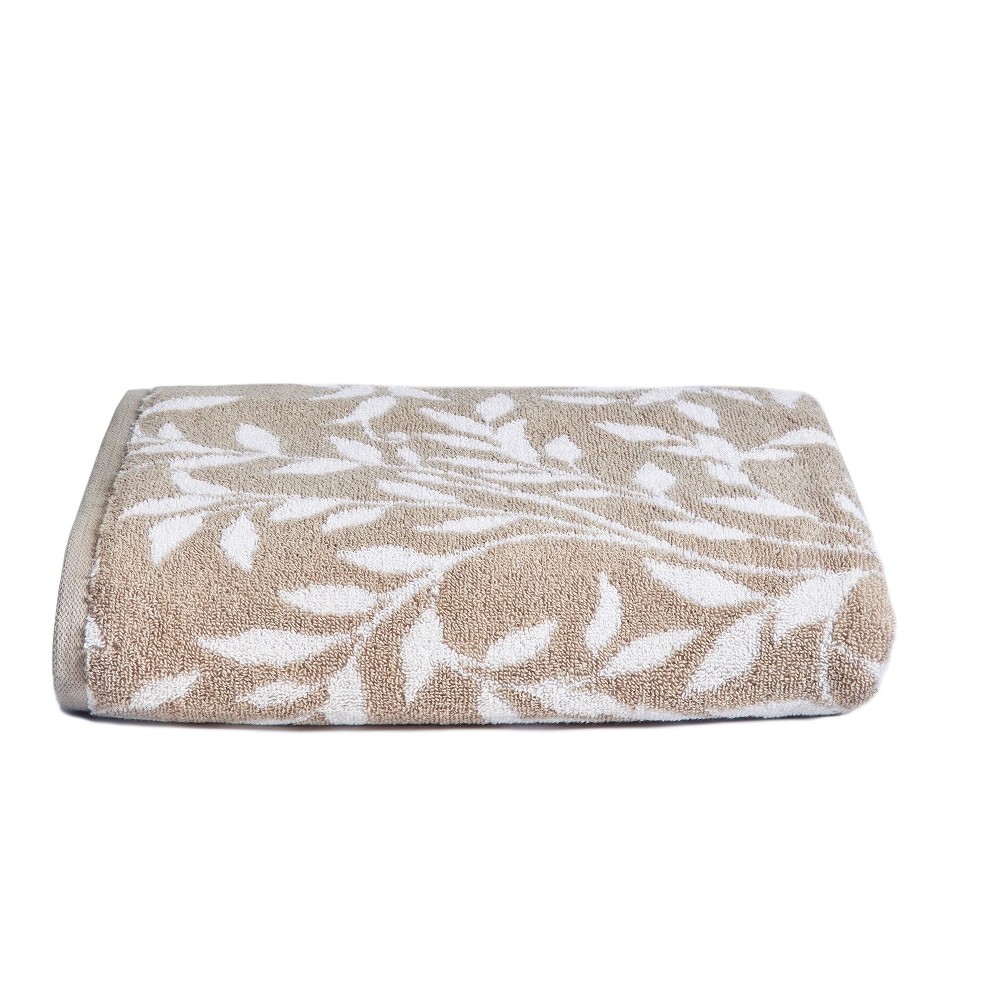 Serviette De Bain Vintage – 100% Coton, 78x48 Cm, Motif Multicolore Rétro