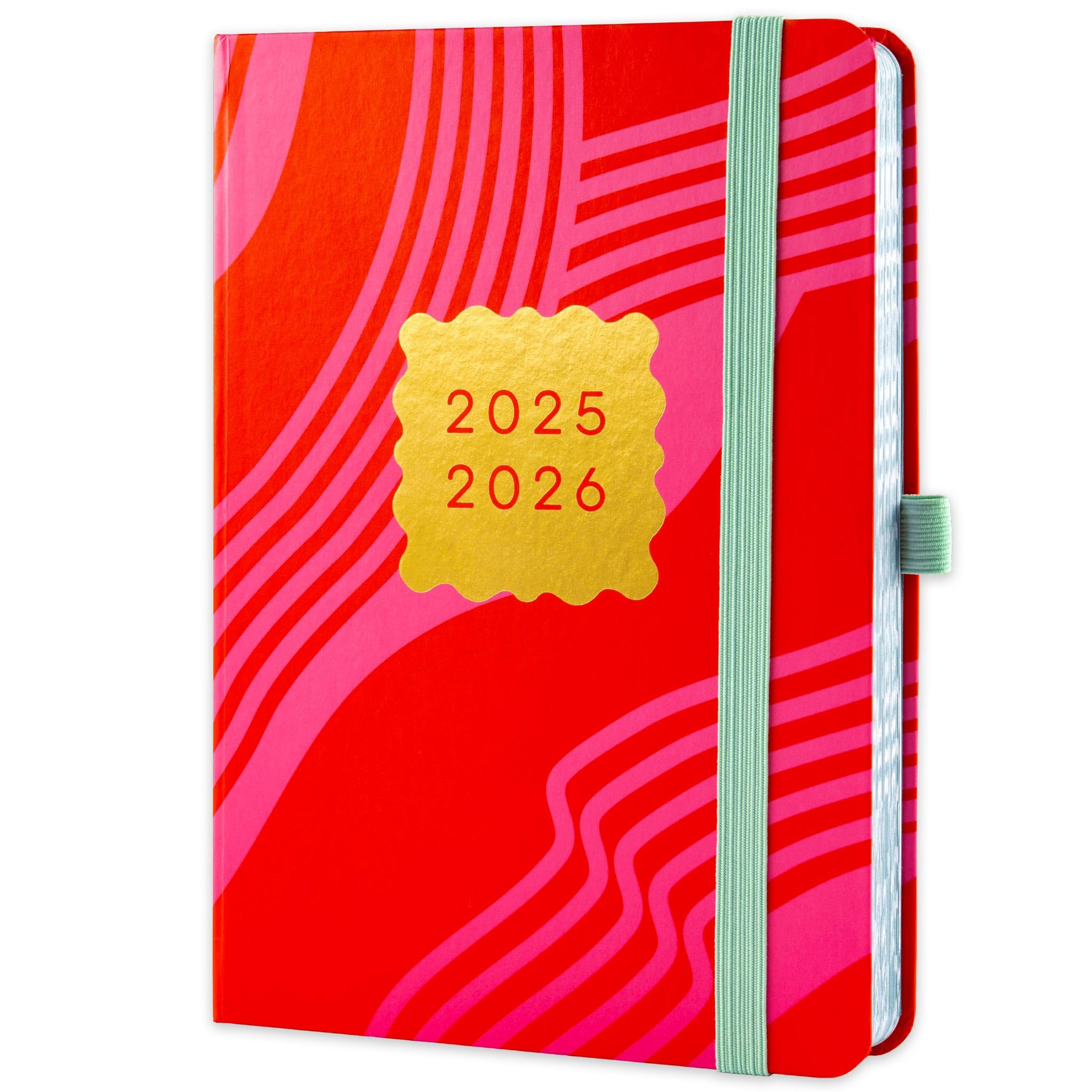 Boxclever Academic Diary 2025-2026 A5 Page A Day. Daily Planner With Lists. Runs Aug'25 - Aug'26. Mid Year Diary Perfect for Busy Schedules.