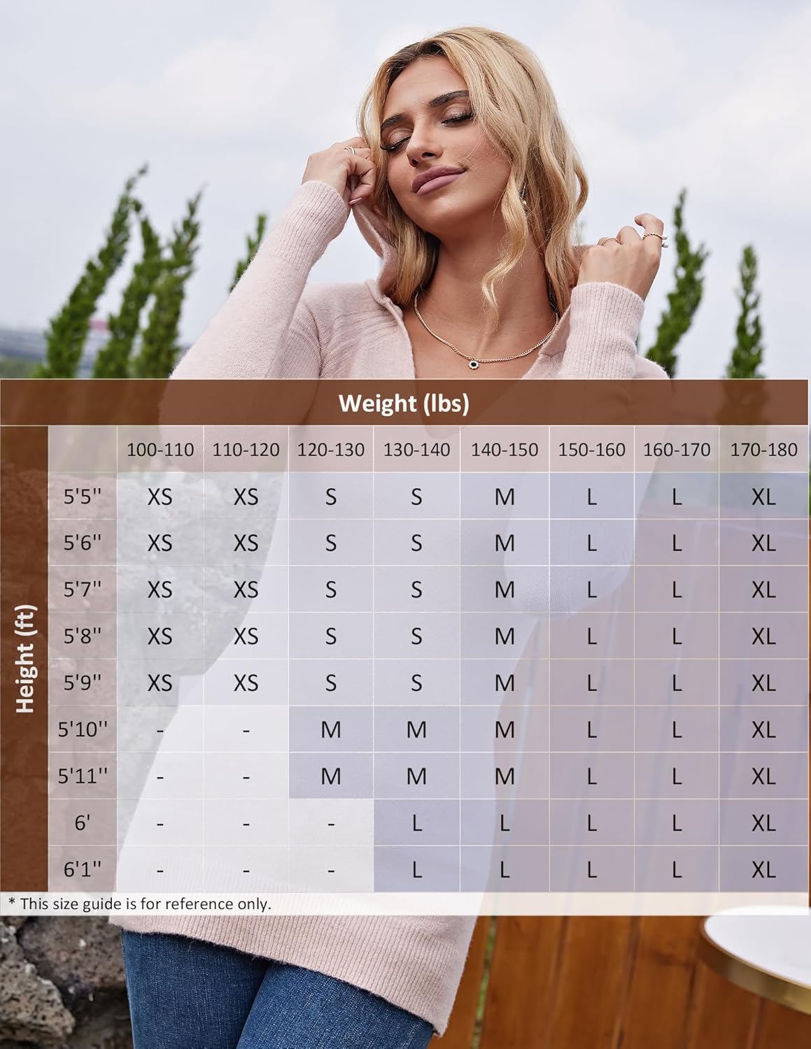 AmélieBoutik Women Hooded V Neck Raglan Long Sleeve Sweater Knit Top - Image 5