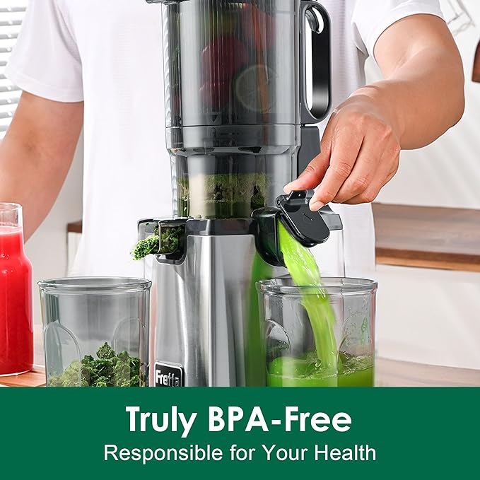 Extractor de Jugos Prensado en Frío Boca Ancha 5.3'' 250W 110V miniatura 4