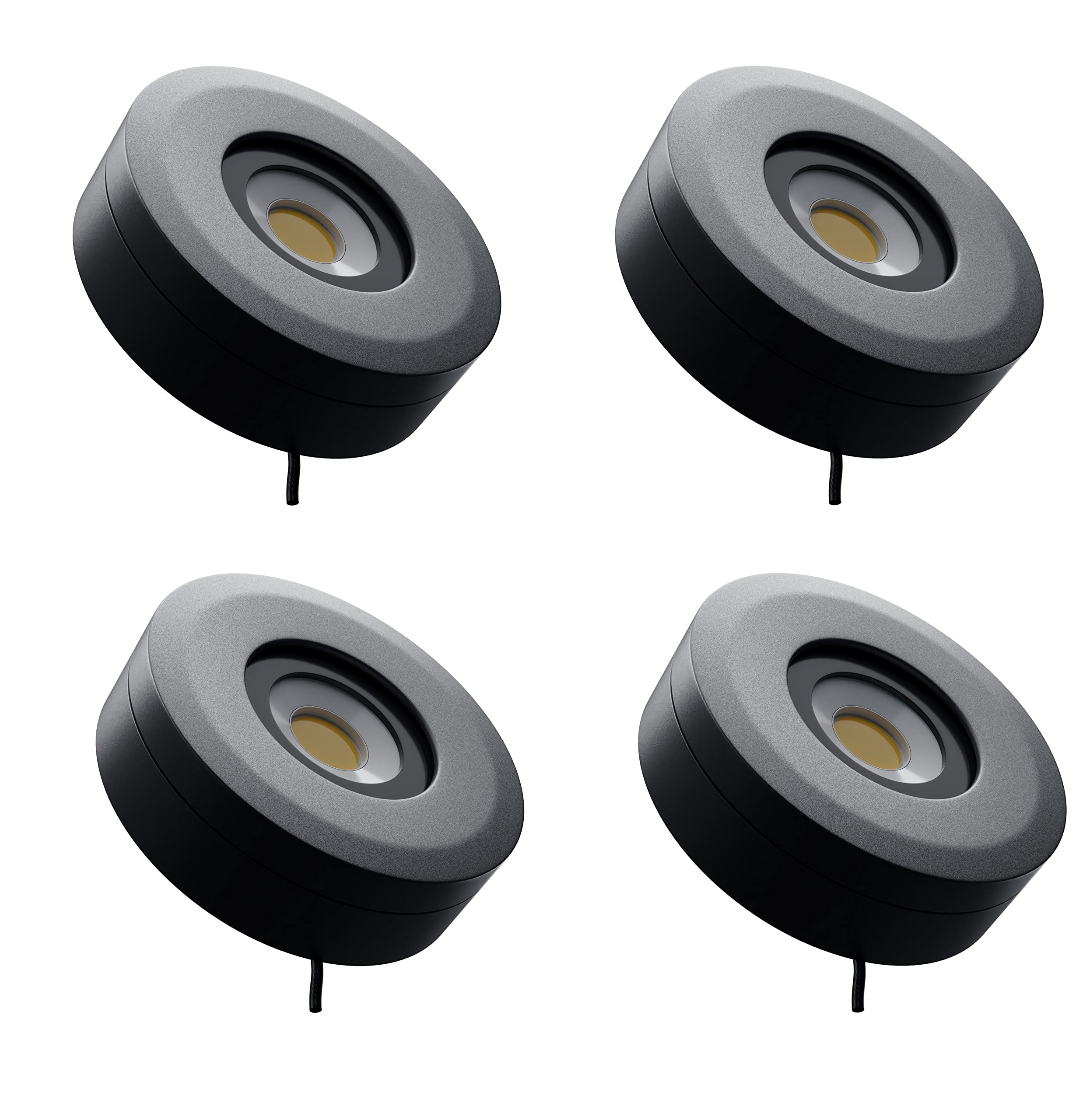 NortekPlatina+ 5W IP65 Surface COB Indoor Outdoor Waterproof Led Light, Aluminium Die Caste, Rustproof Lights, Modern Home Lighting Best for Entrance, Parking, Gallery (Cool White, Pack of 4)