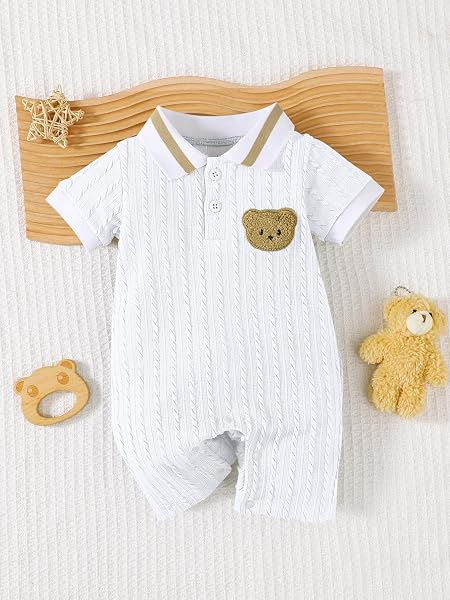 Tutina da neonato con body monopezzo - 3