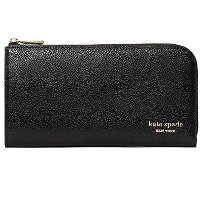 Kate Spade New York Devin Pebbled Leather Zip Around Continental Wallet Wallet Women
