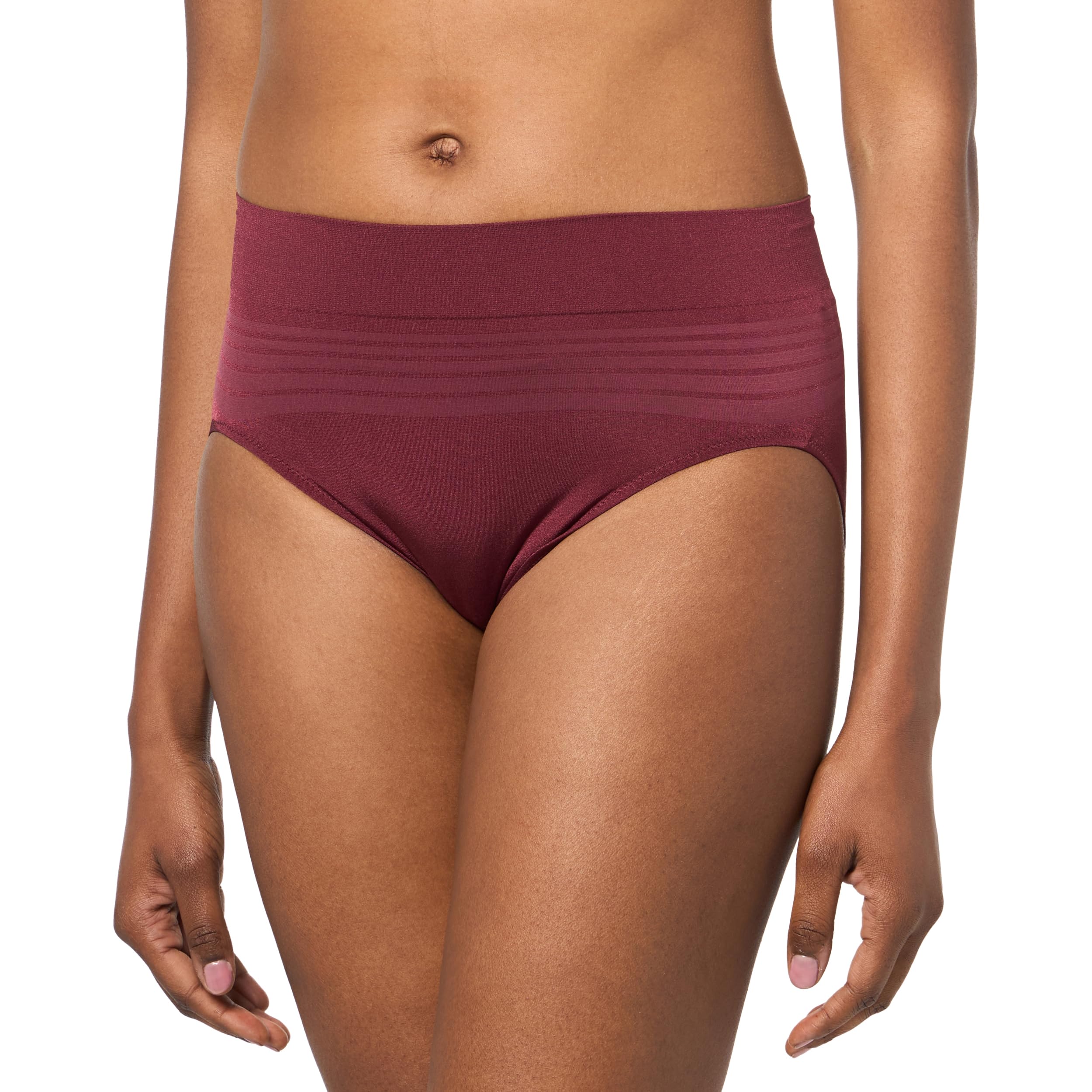 Warner's womens No Pinching No Problems Dig-free Comfort Waist Smooth and Seamless Hi-cut Rt5501p