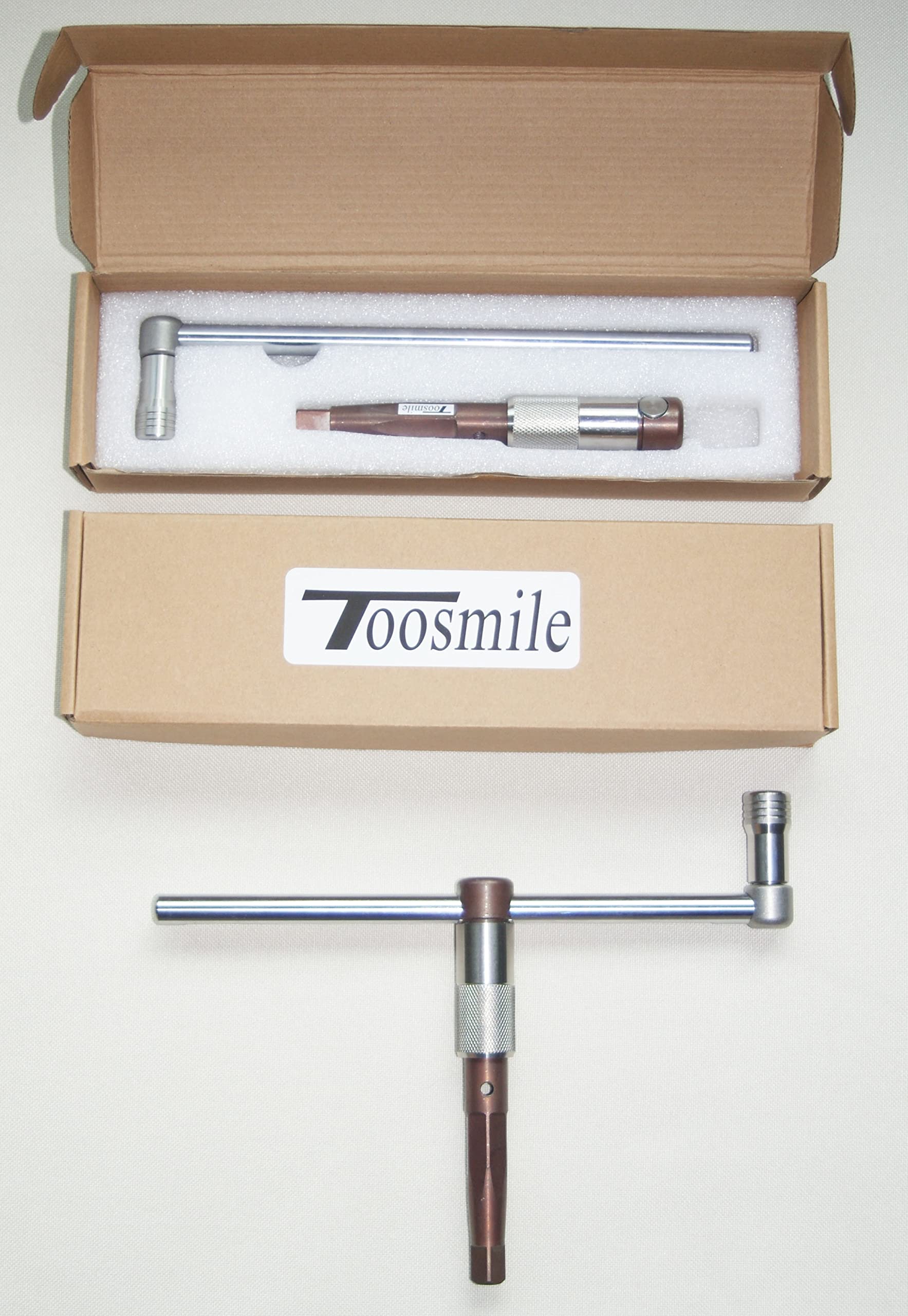 Chiave mandrino tornio, Toosmlie, 7/16 pollici, quadrato 11 mm, coppia regolabile, acciaio legato, forma a T, risparmio di manodopera veloce grande potenza, fresatrice di lavorazione