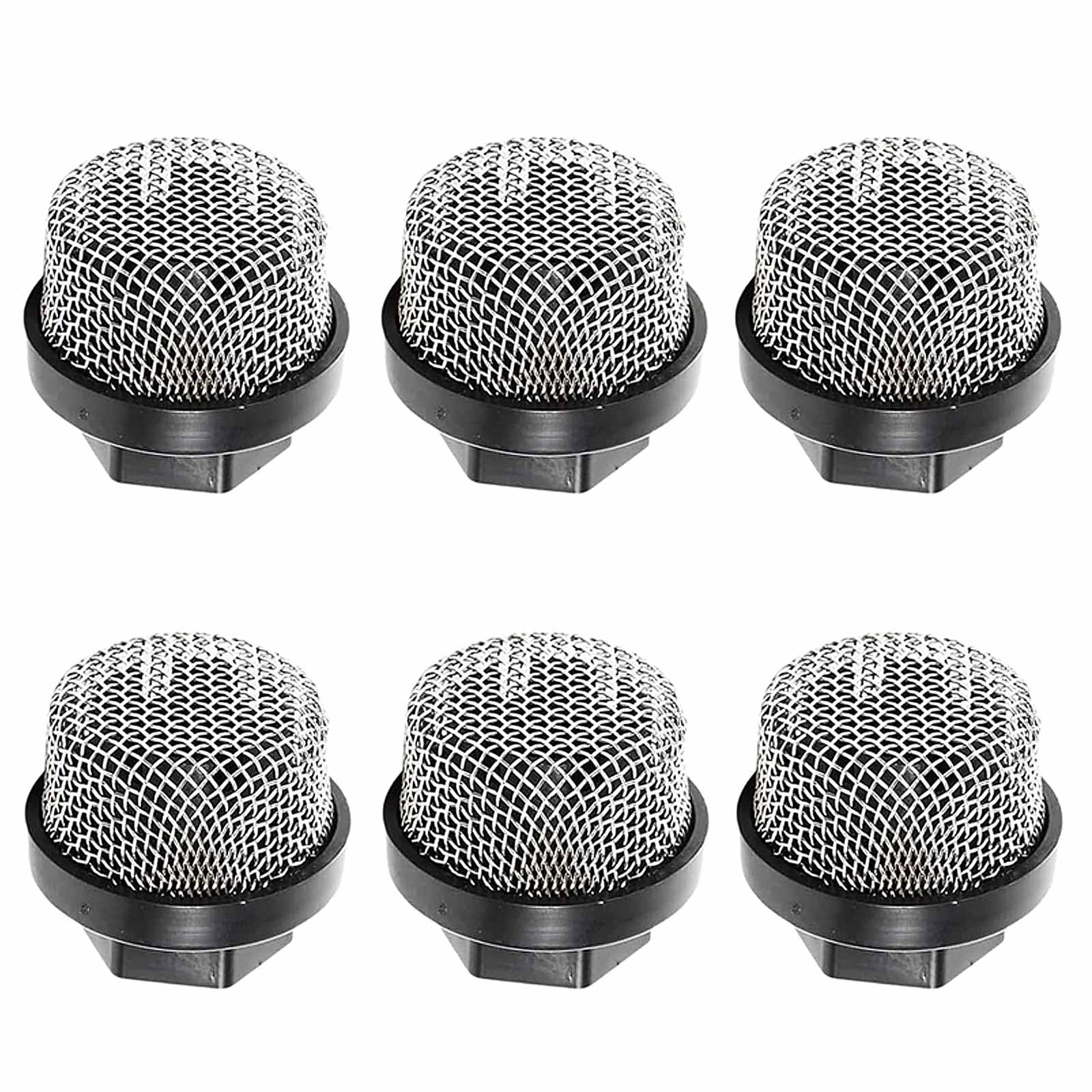 Airless Spray Filter 6Pcs 246385 Hose Inlet Strainer Filter Inlet Suction Strainer Mesh Filter for 390 395 490 495 595 Replacement for Tube Filter Screen