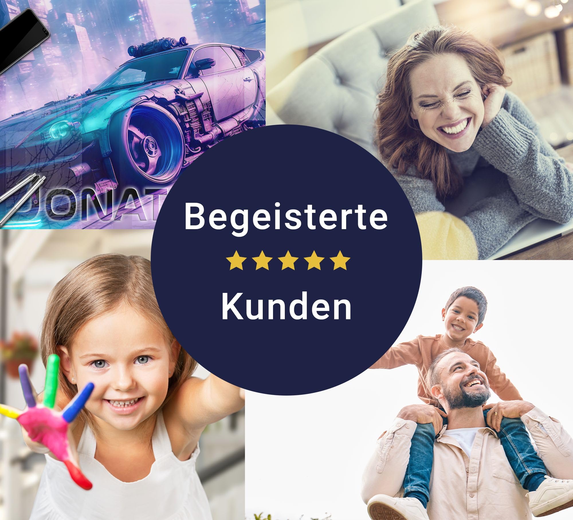 Gaming Schreibtischunterlage personalisiert mit Namen | 80 x 60 cm Rennwagen | wasserfeste Schreibunterlage, abwischbar, hochwertiges Acrylglas, Gamer Teenager Kunststoff