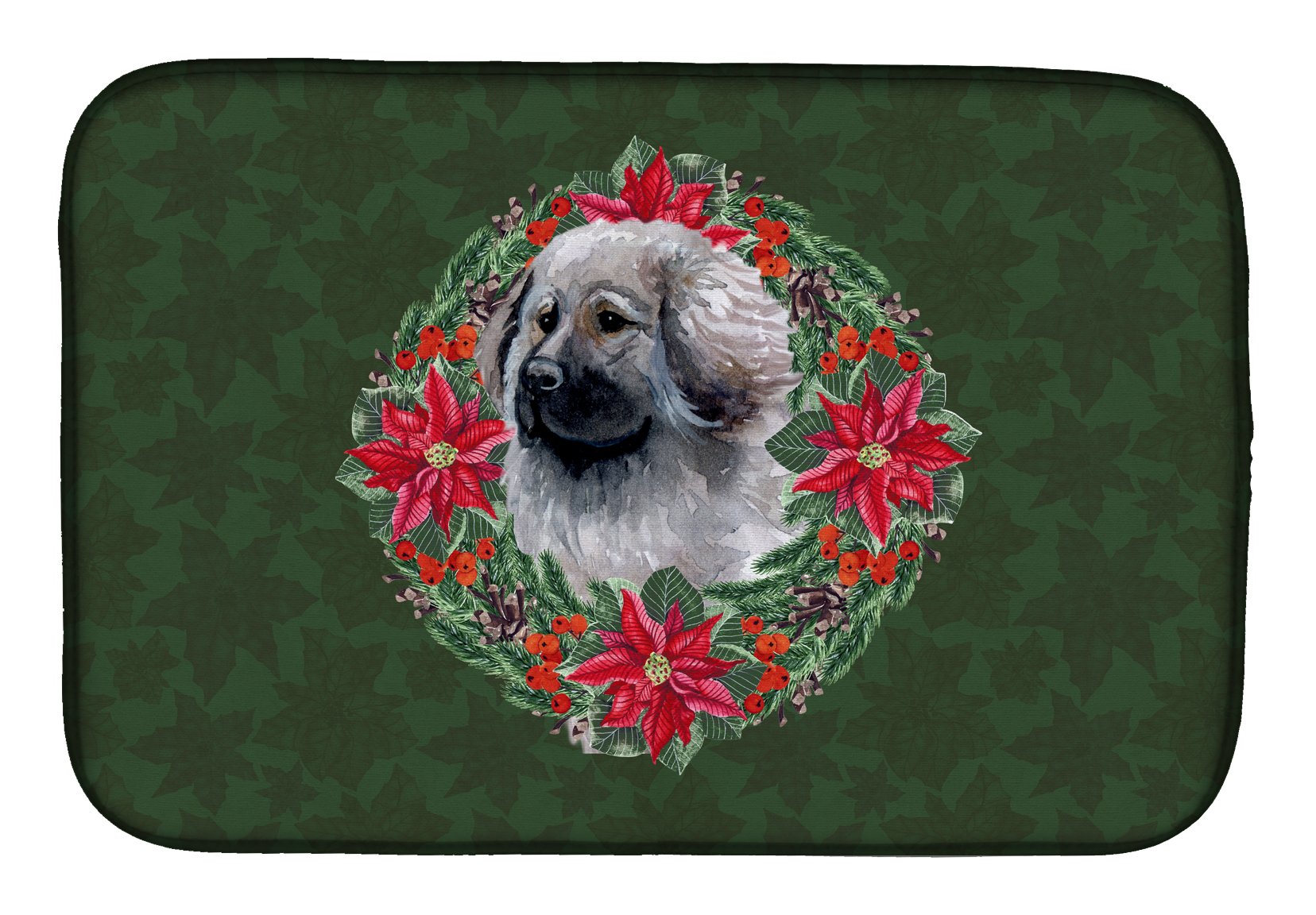 Tapis d'égouttage de Noël pour protéger le comptoir pendant les fêtes