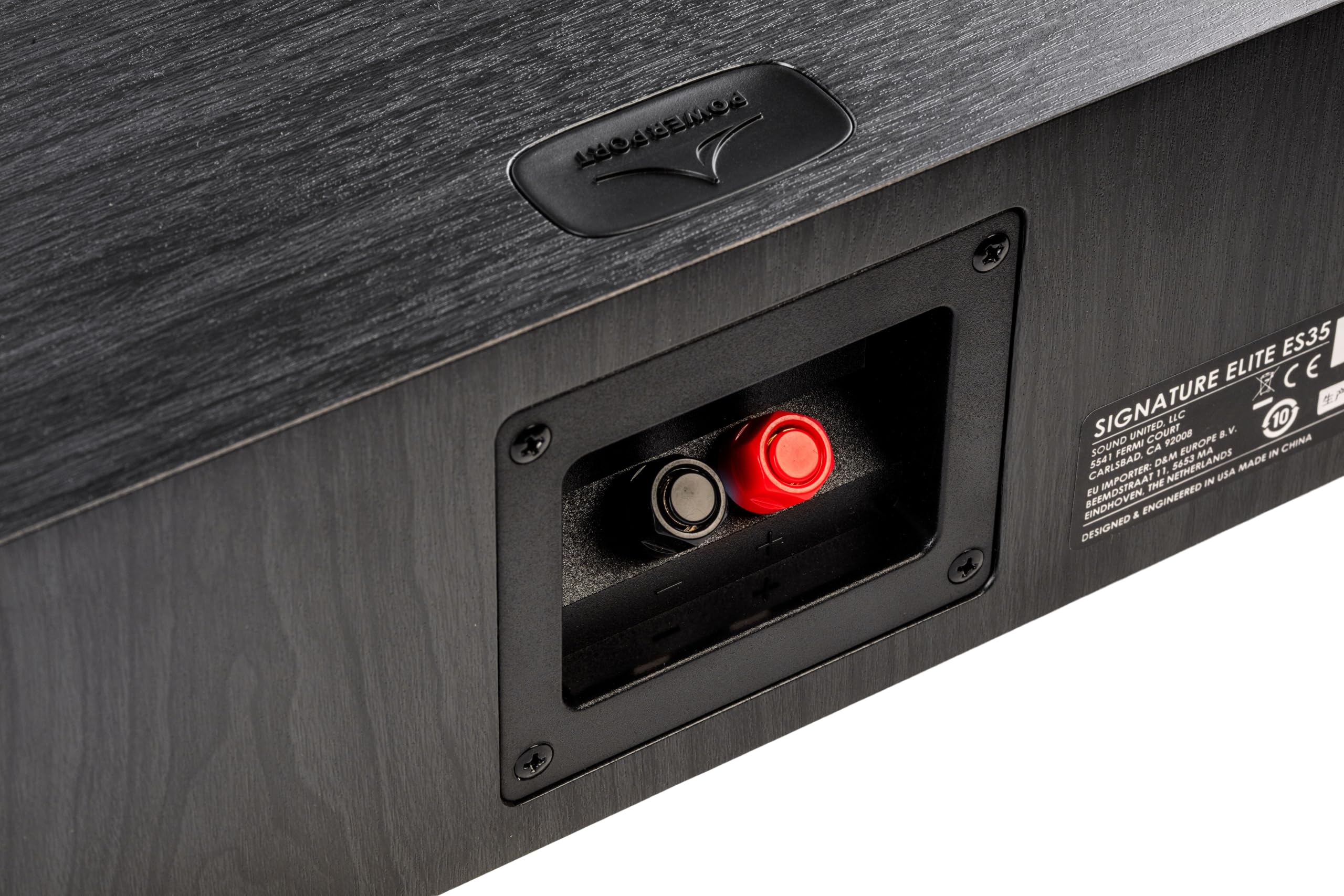 Polk Audio Signature Elite ES35 Centerlautsprecher, schlanker, hochauflösender Center Lautsprecher, Hi-Res Zertifiziert, Dolby Atmos und DTS:X kompatibel (Stück)