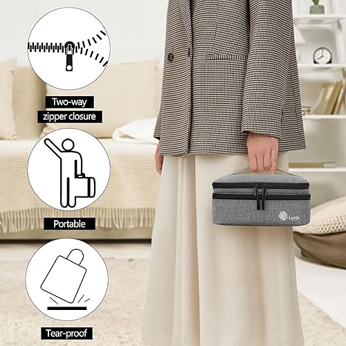 Vista 42 de Luxja - Organizador de accesorios de costura., Azul oscuro, L