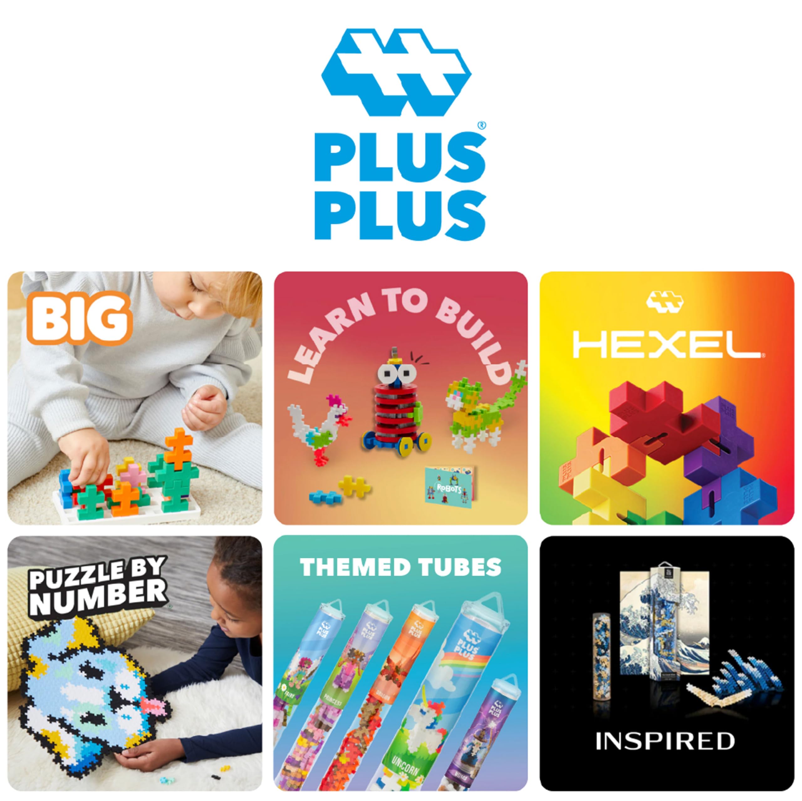 Plus Plus, Tube Botanica Mix Puzzle 240 Pc | Grocery Pickup