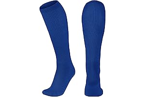 Women's Performance Blue Softball Socks