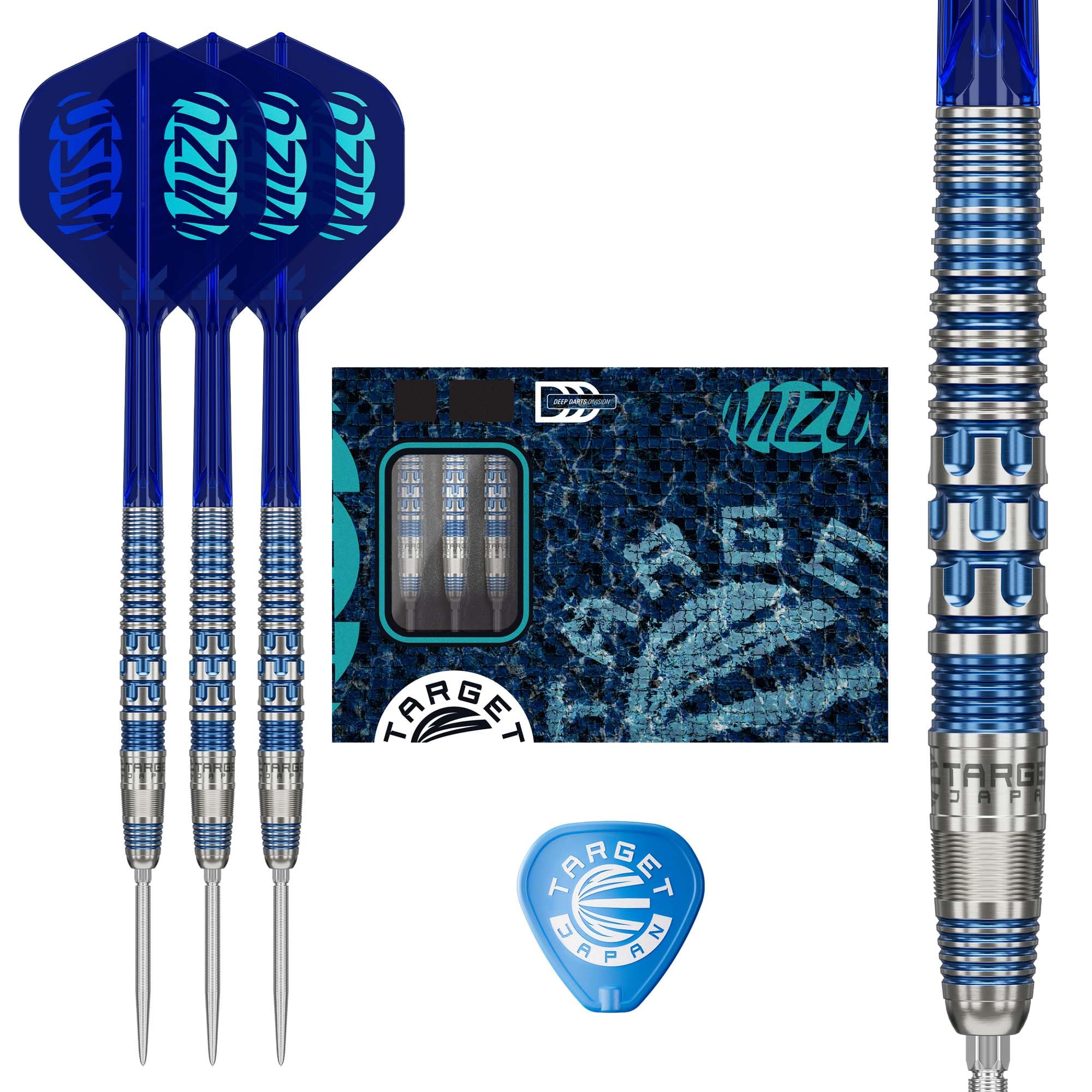 Amazon.com: Target Japan Mizu Series Steel Tip Darts, 23G Barrel