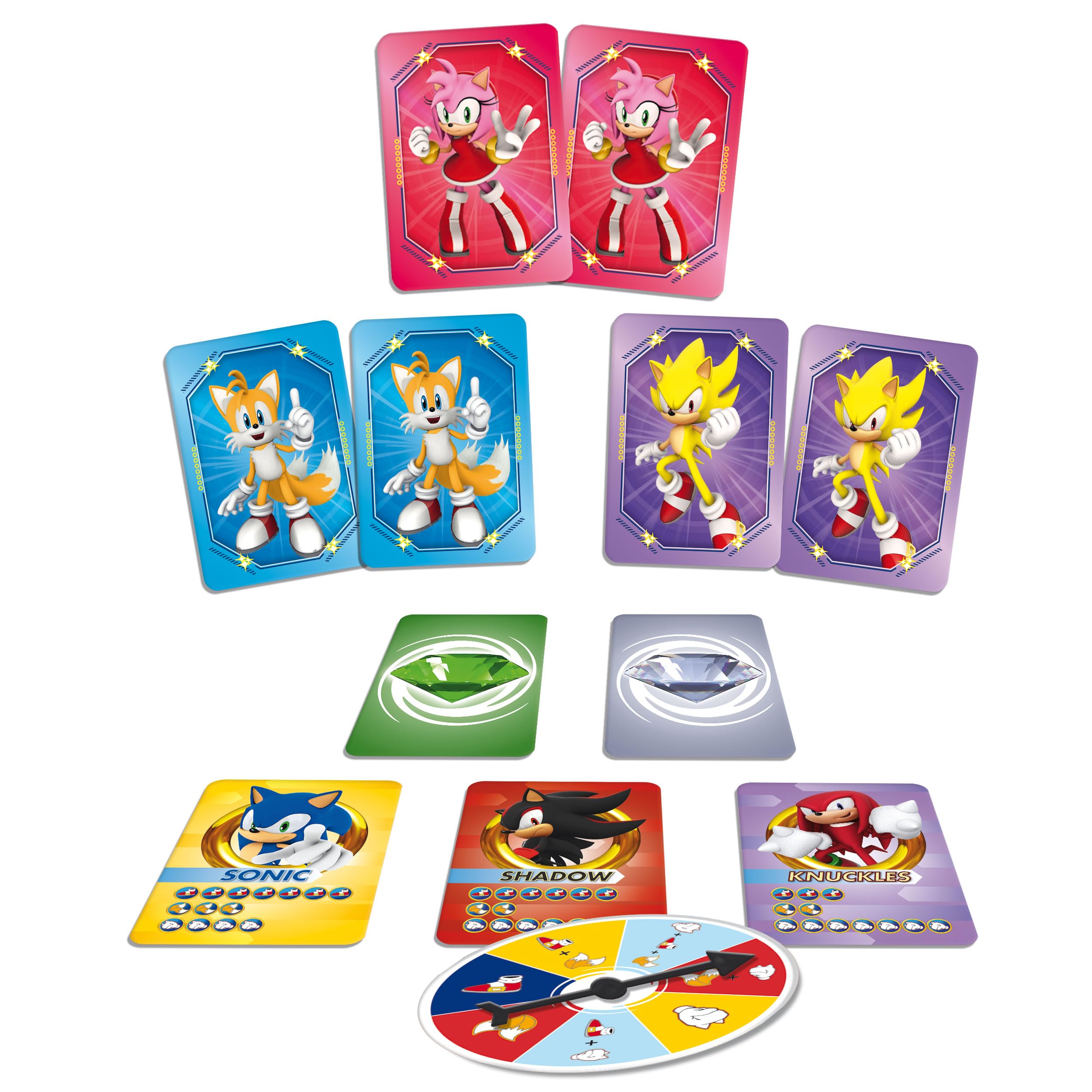 Lisciani - SONIC - Pack 2 en 1 Mochila + Juegos de Cartas - Juegos Educativos Portátiles para 2 Jugadores o Más - Juego Educativo 6 Años con Sonic para Desarrollar Lógica y Diversión en Movimiento