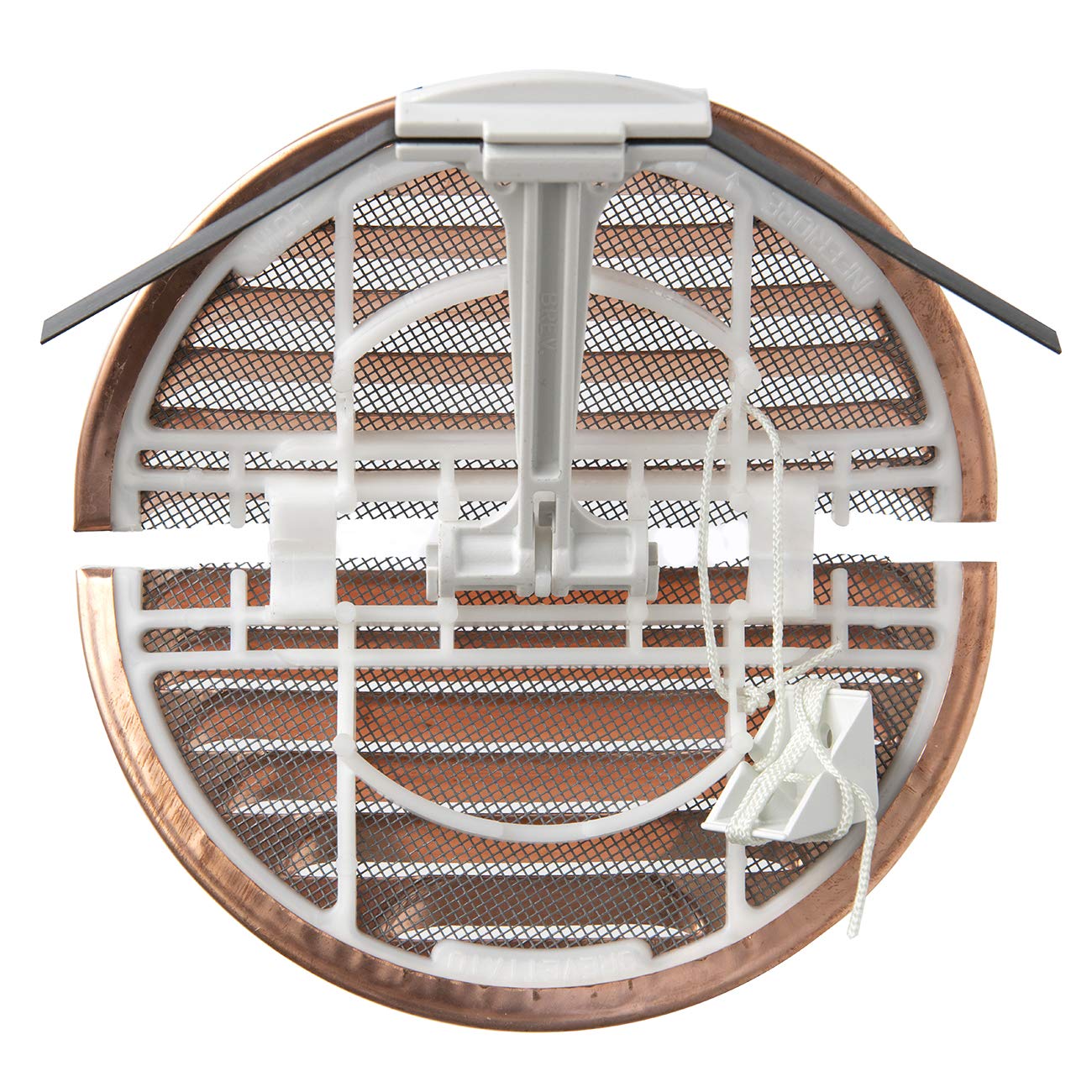 La Ventilazione Grille d'aération pliable ronde Ø 150 mm Ø 155 mm Ø 155 mm GRADF125R