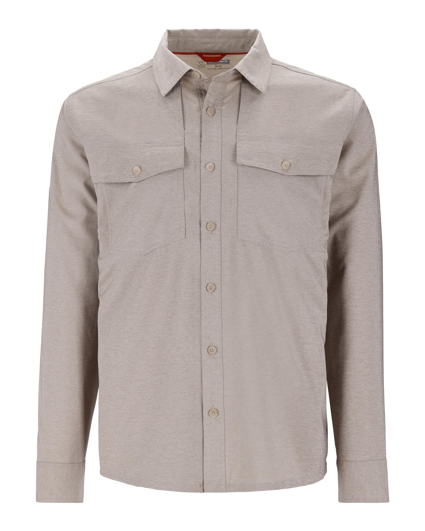 Simms Men's No-See-um Bugstopper Ls Shirt