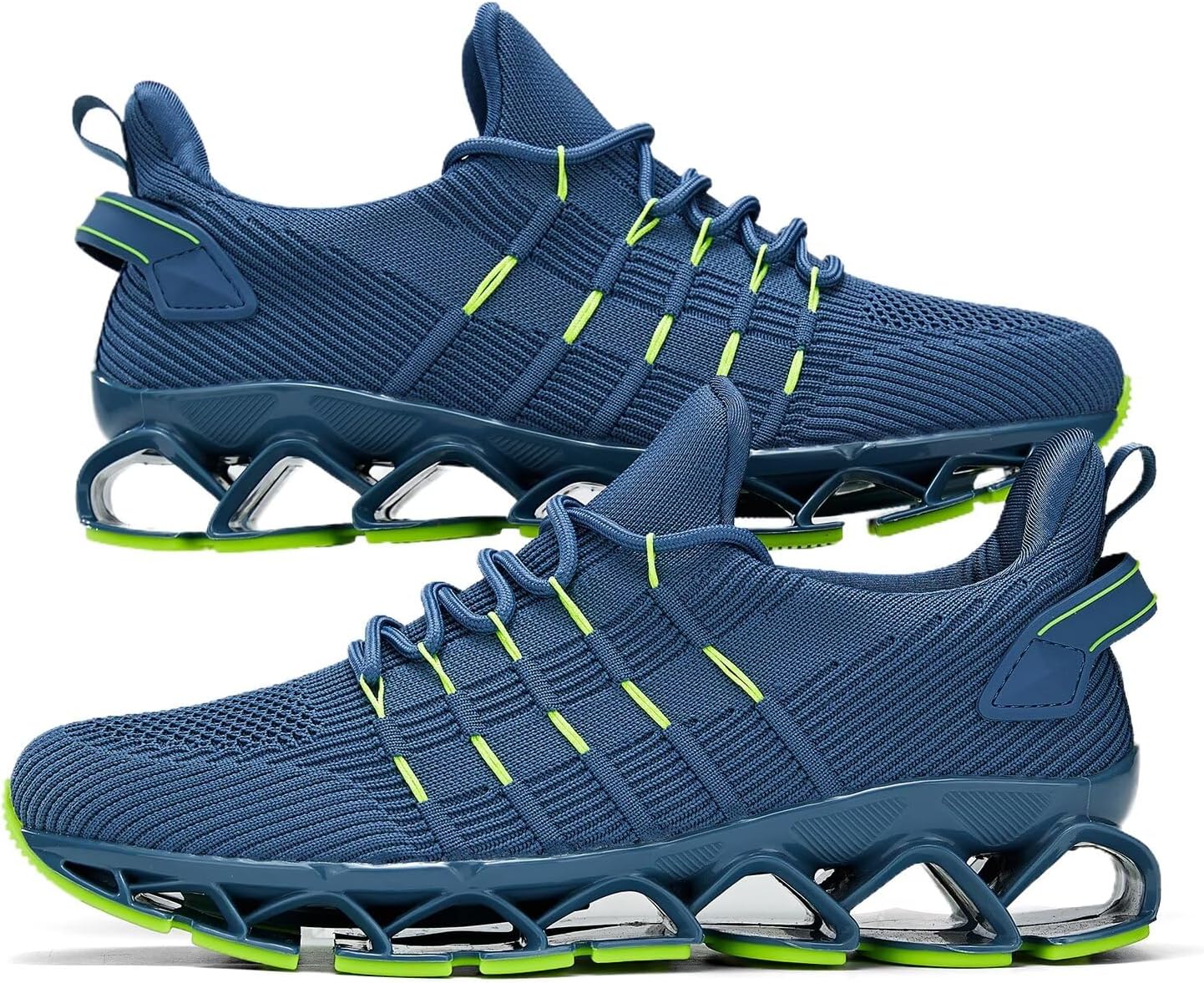 Mens Running Shoes Mesh Breathable Trail Runners Fashion Sport Blade Walking Tennis Sneakers - Image 4