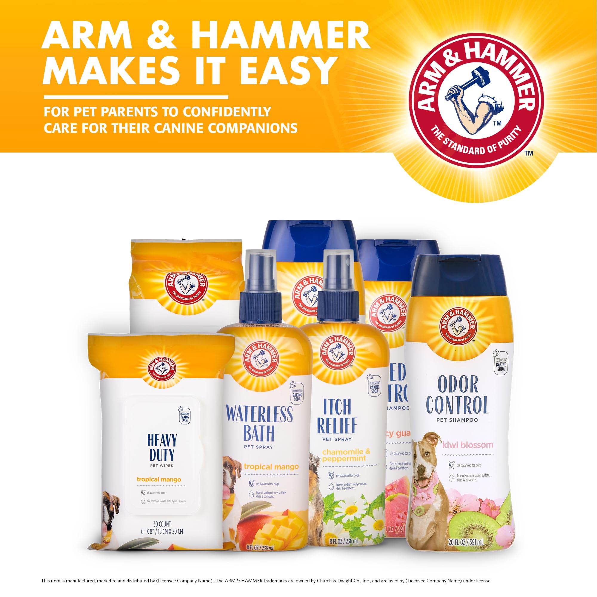 Arm & Hammer for Pets 5-in-1 Pet Shampoo with Conditioner, Vanilla Sandalwood Scent - Deodorizing, Skin Soothing, and Moisturizing Ingredients, Dog Oatmeal Shampoo with Aloe and Shea Butter, 20 Fl Oz - image 6