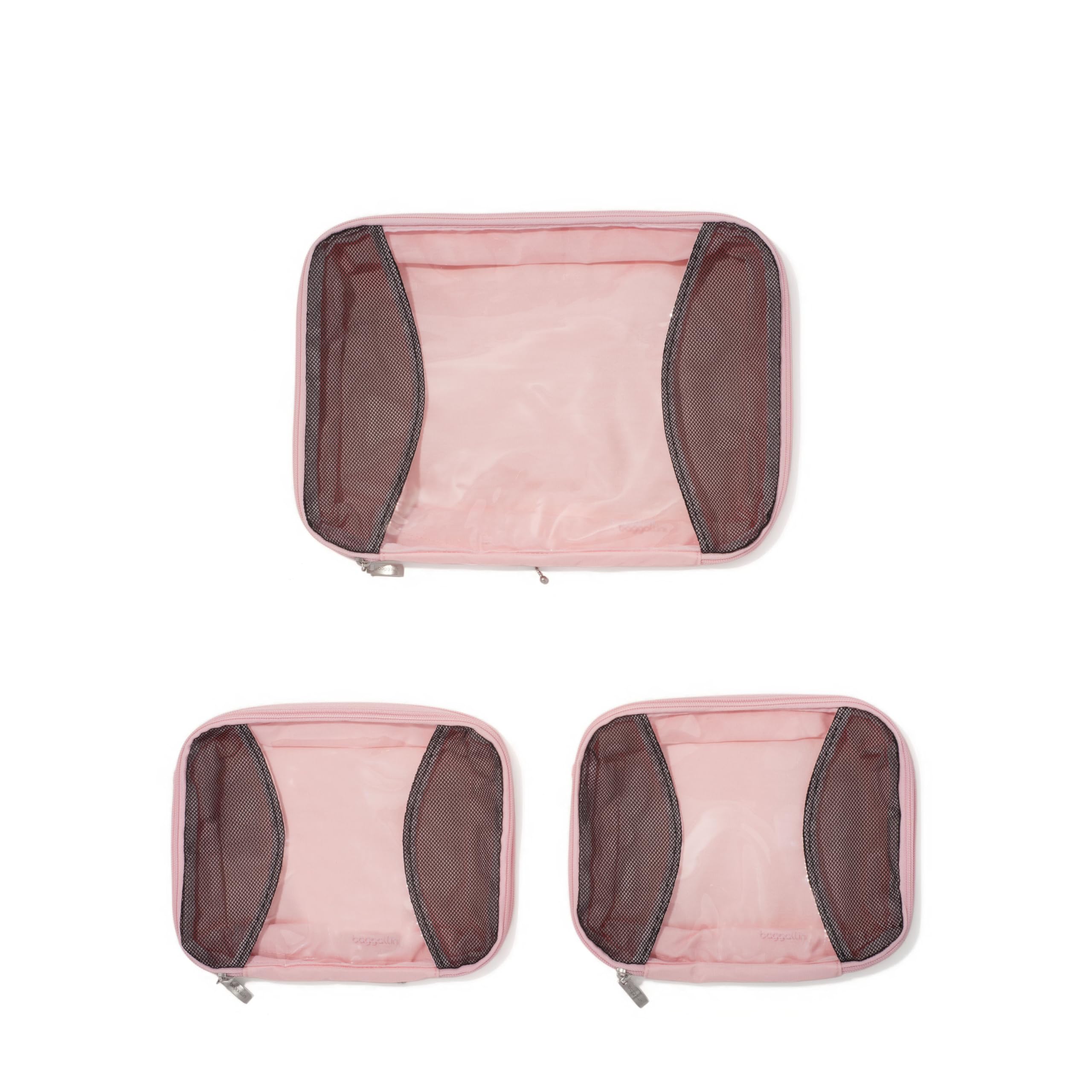 Baggallini Compression Cube 3-piece set - Lightweight Compression Packing Cubes for Travel
