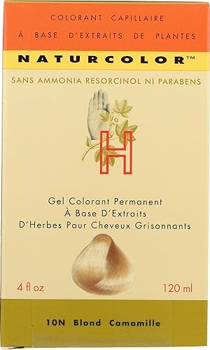 Miniatura 2 de naturcolor Tinte para el cabello para el cabello rubio manzanilla 408 onzas líquidas 10N