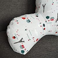 Vista 66 de Bohemian Printed Reading Pillow with Support Arms Soft Bed Rest Pillows Back Support Cushion for Kids Reading Watching TV Sitting Up in Bed Whale