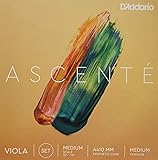D'Addario Ascenté Viola Strings - A410 MM - Medium Tension - Full Set - Medium Scale Medium Scale Full Set