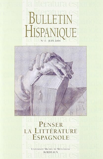 Portada de Penser la litterature espagnole