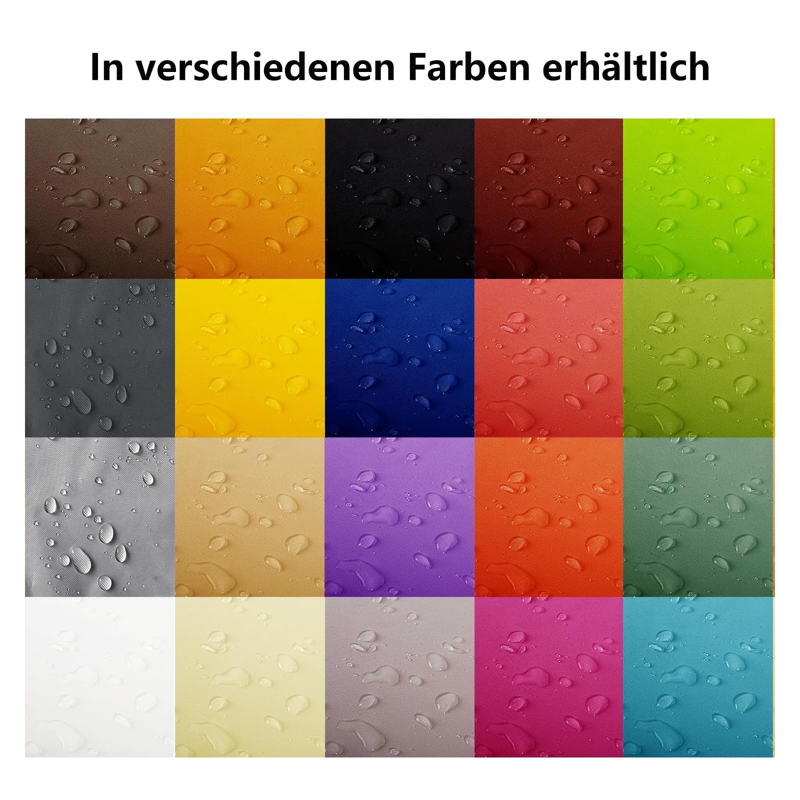 Outdoor Vorhang Wetterfest mit ösen Oben und Unten, (In Verschiedenen Größen Erhältlich) Sichtschutz & Uv-Schutz, Wasserdicht Terrasse Sonnenschutz, für Balkon Pergola,112X295cm(B X H) Dunkelgrün