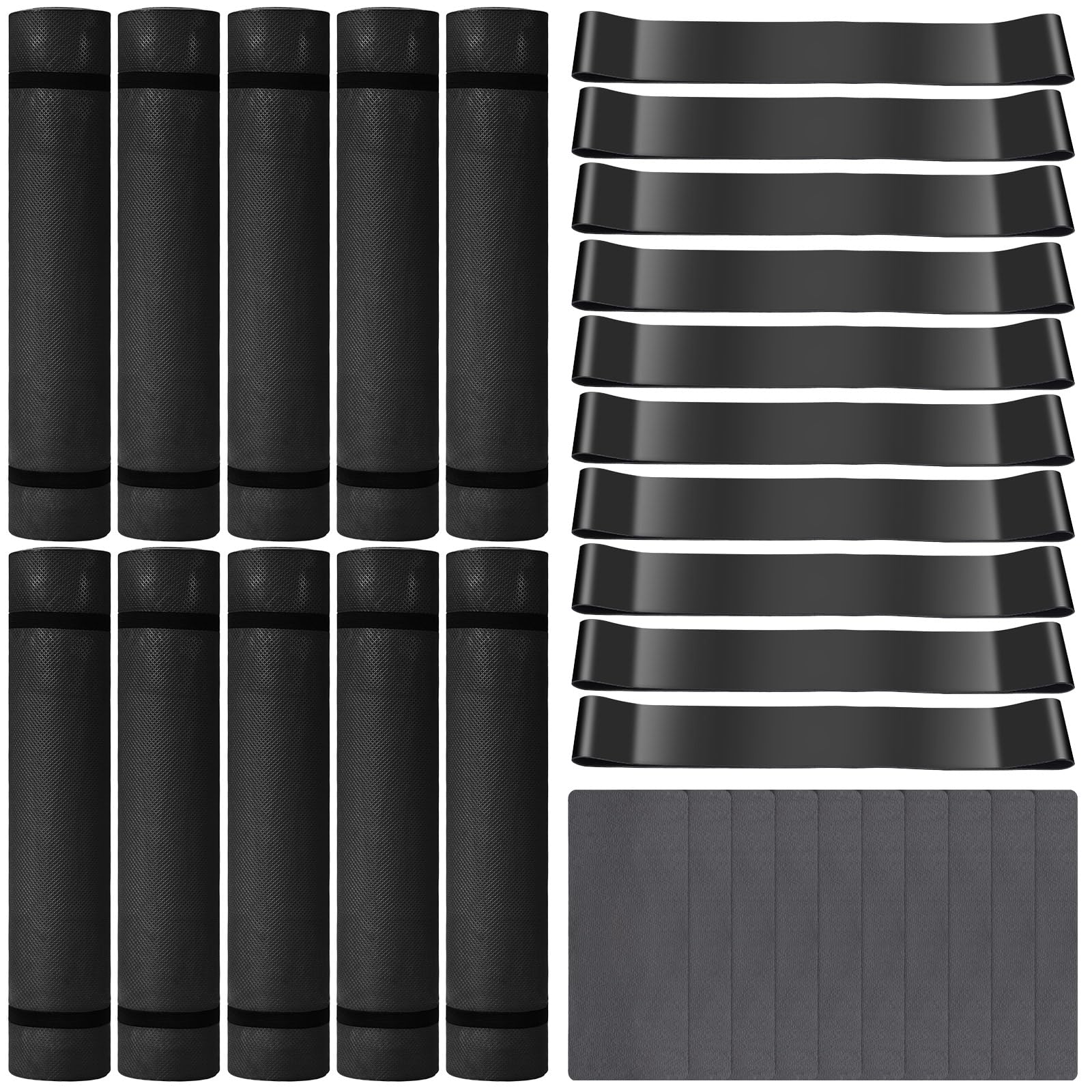 Lenwen 30 Pack Yoga Mats Bulk 68" x 24" x 0.16 for sale Mesa, AZ
