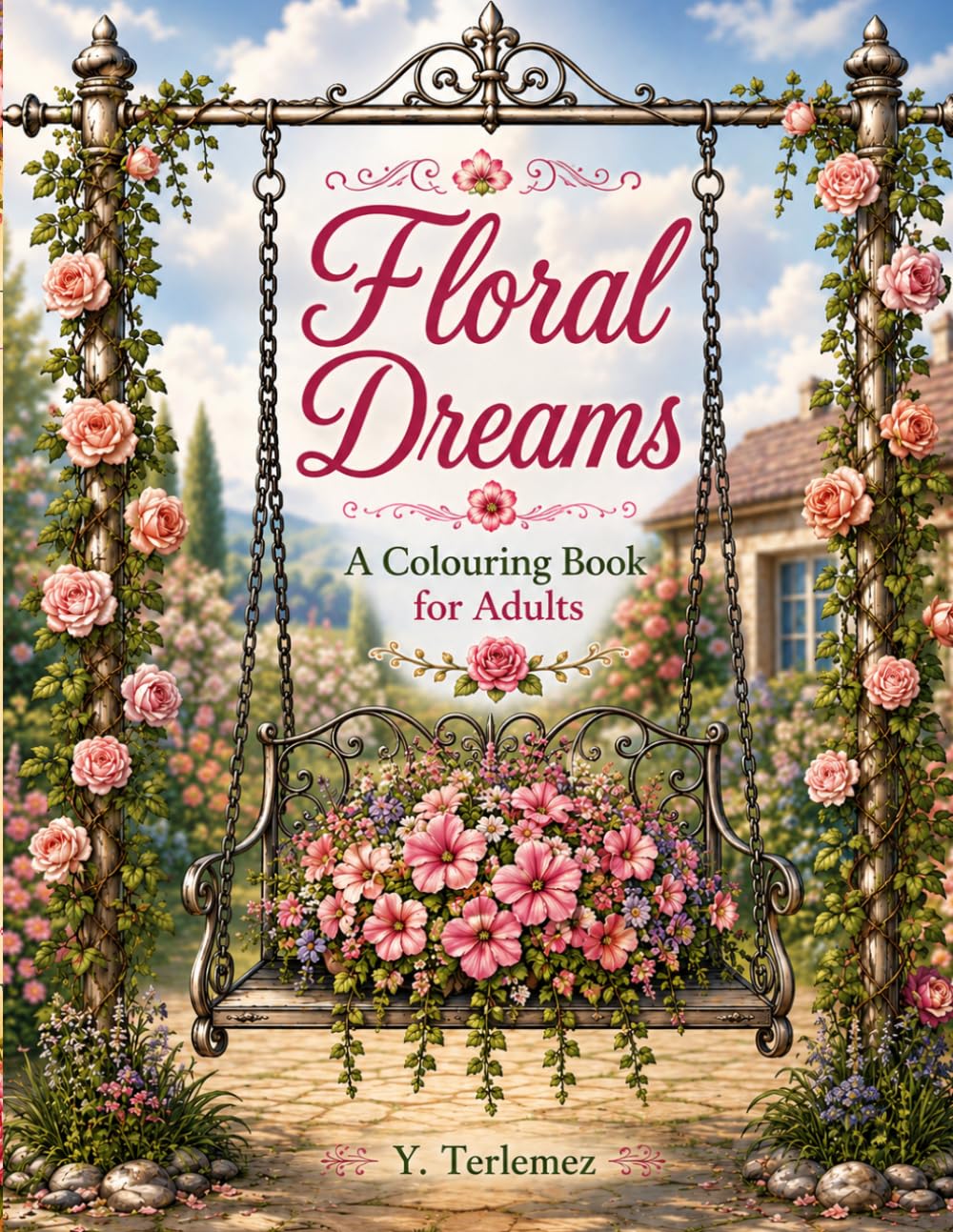 Floral Dreams: A Colouring Book for Adults