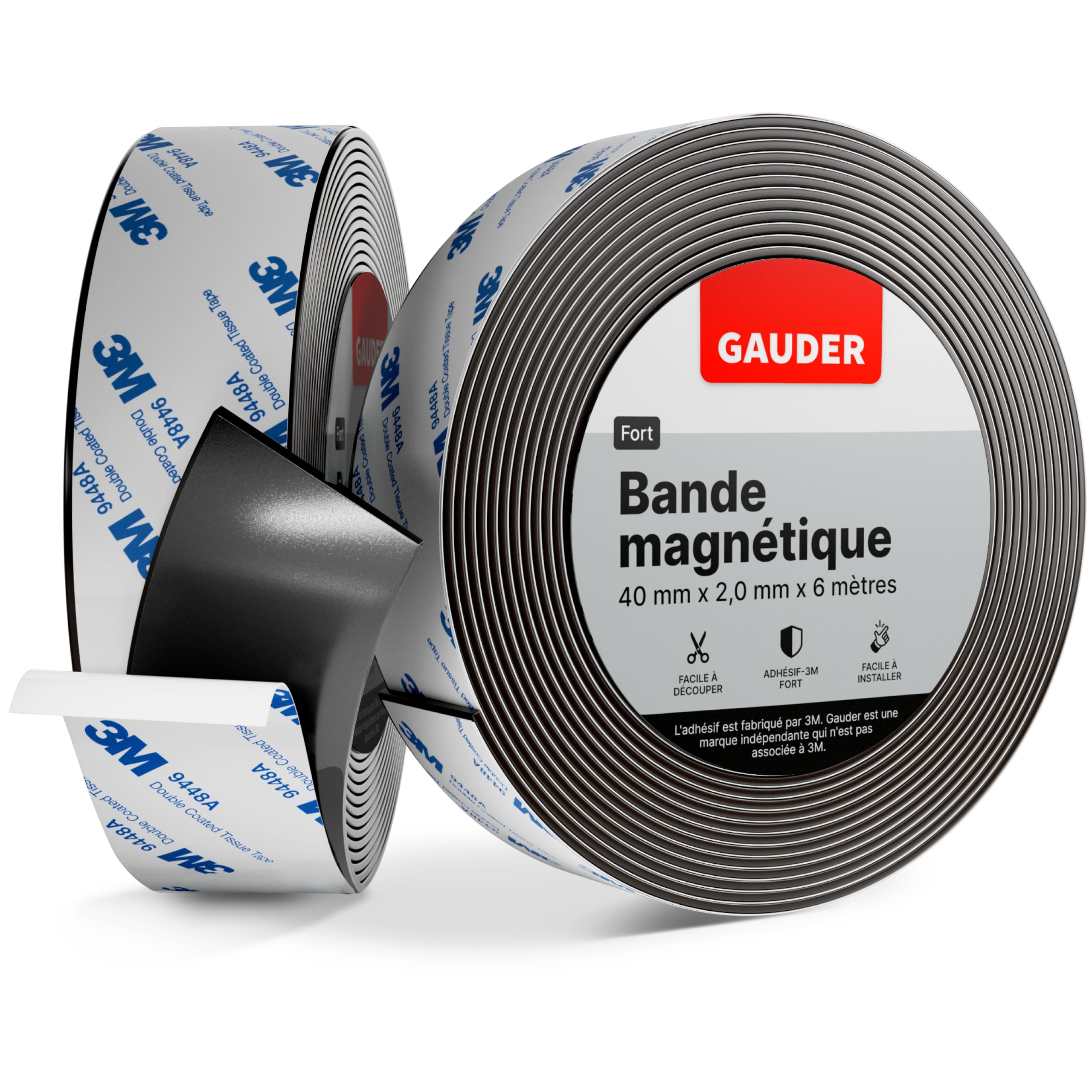 GAUDER Feuilles Magnétiques (grandes) Feuille Aimantée Feuille