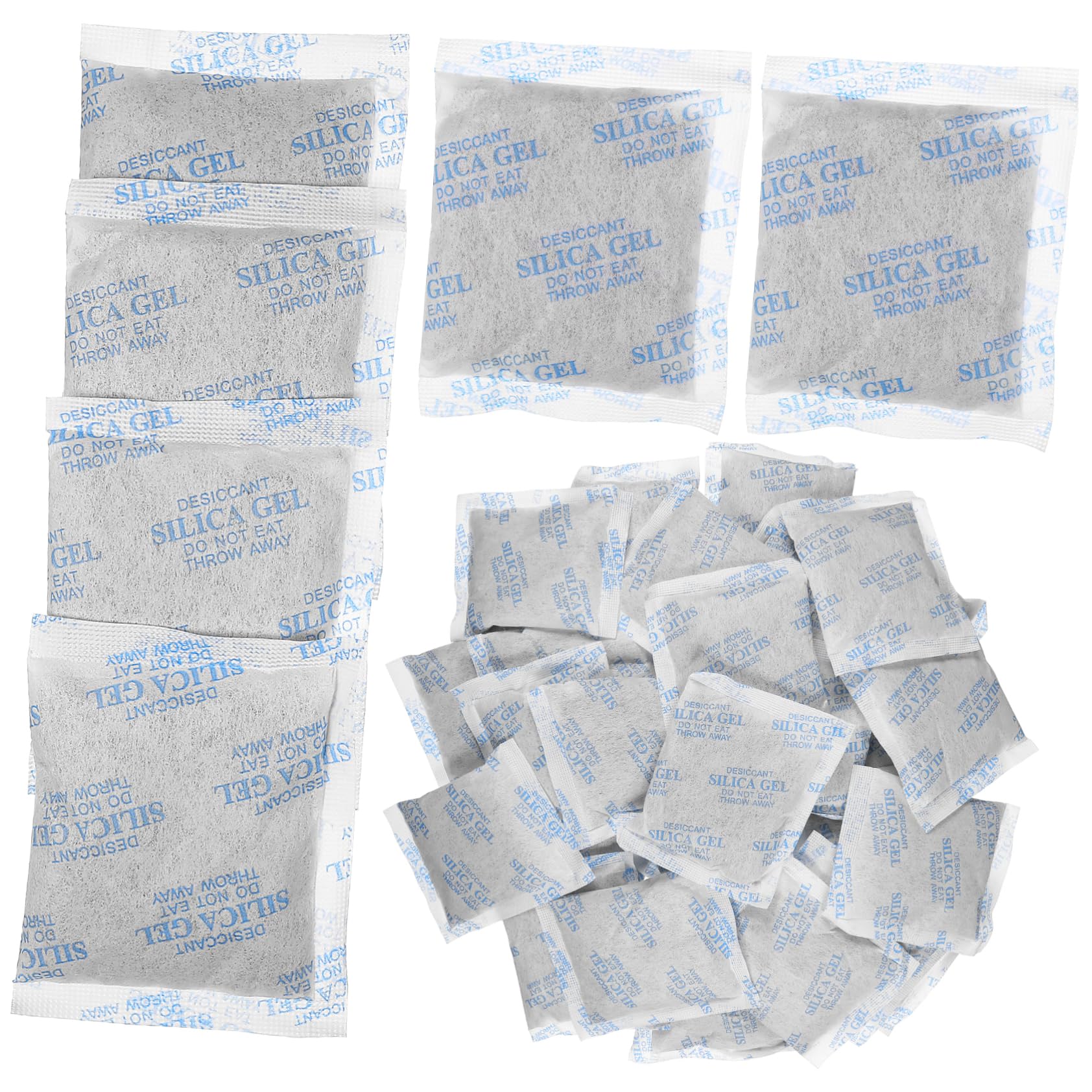Veemoon Paquete Desecante de 30 Sobres, 50g cada Uno, de Tela No Tejida, Alta Absorción de Humedad para Armarios y Almacenamiento