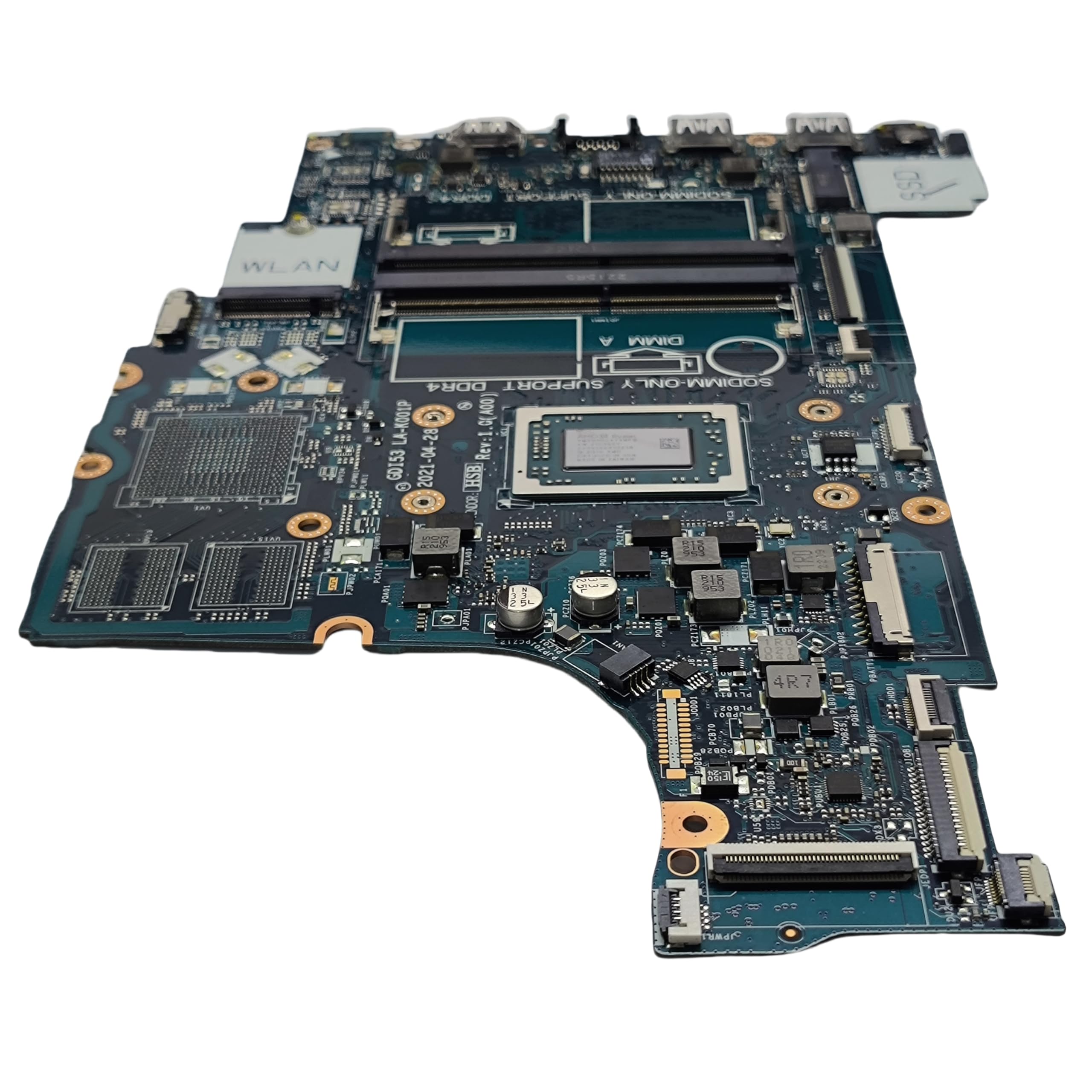Amazon.com: Replacement Laptop Motherboard GDI53 LA-K001P for Dell