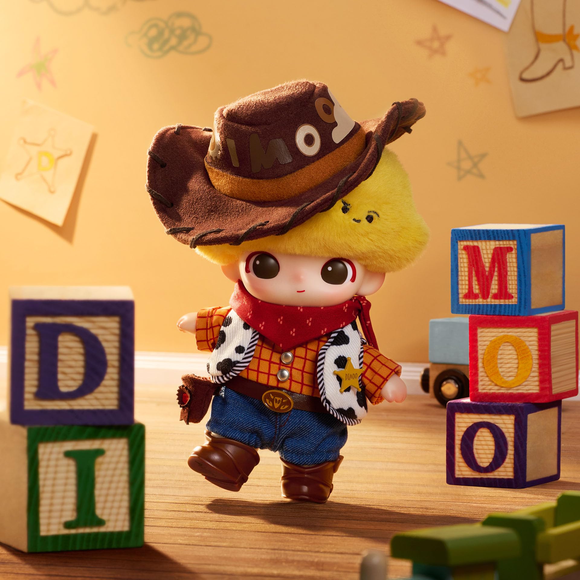 Amazon.com: POP MART DIMOO World × Pixar Series Vinyl Plush Blind