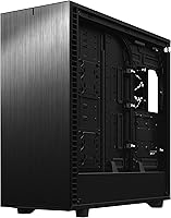 Vista 21 de Fractal Design Define 7 XL Negro de aluminio / acero cepillado sólido E-ATX Carcasa de computador de torre completa modular silenciosa