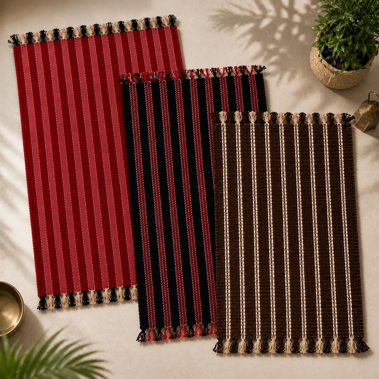 Door mat Floor mat Living Room mat kicthen mat Other use 24x16 inch 3 pcs diffrent Color-image-24