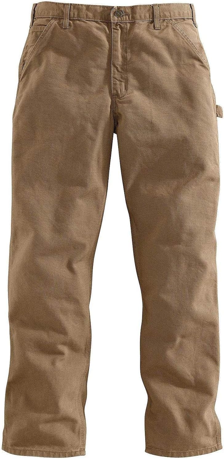 Carhartt Men's Loose Fit Washed Duck Utility Work Pant 36W x 32L Desert