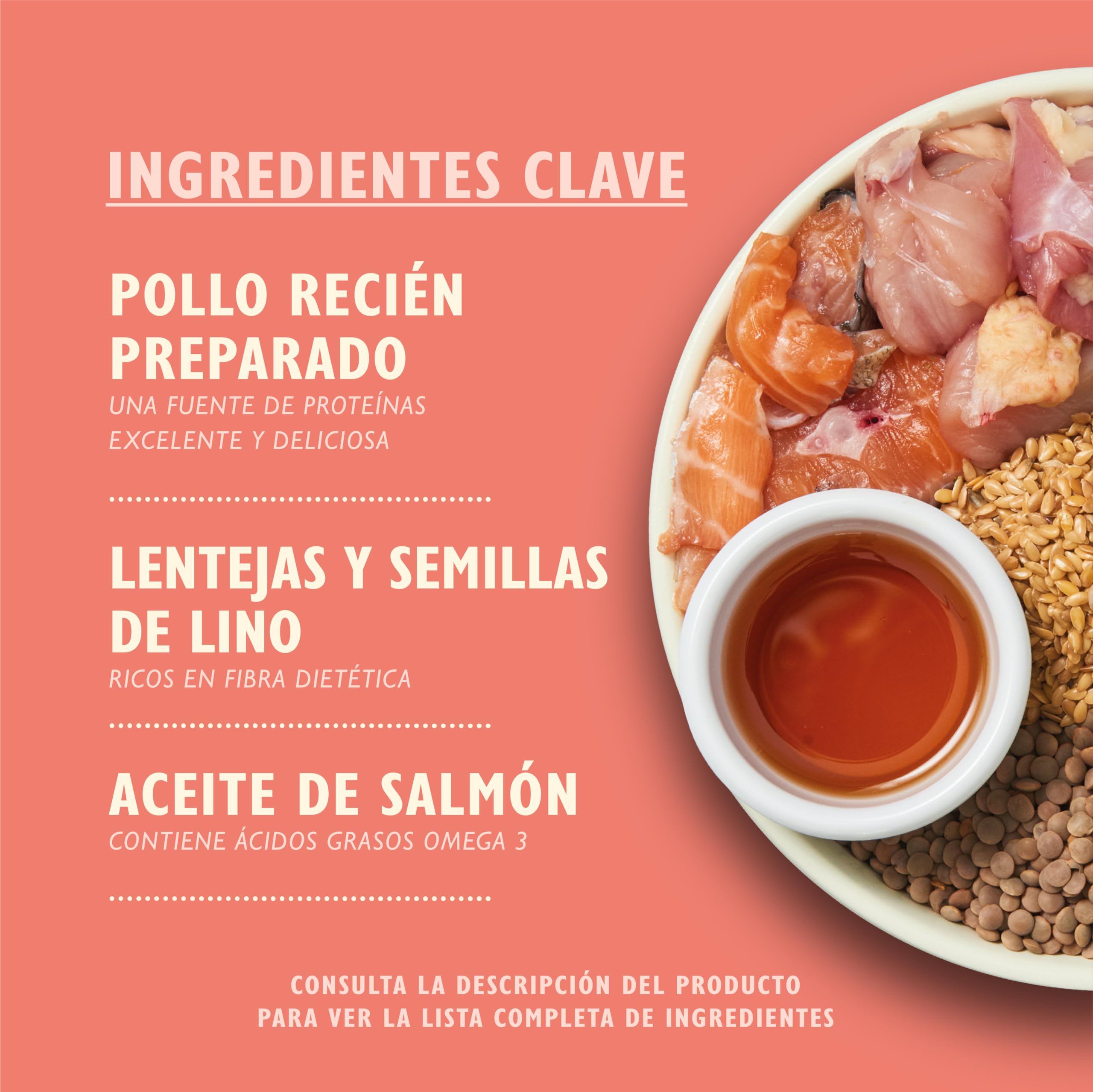 Lily's Kitchen Puppy Recipe con pollo y salmón - Alimento seco completo para perros sin cereales (7 kg)