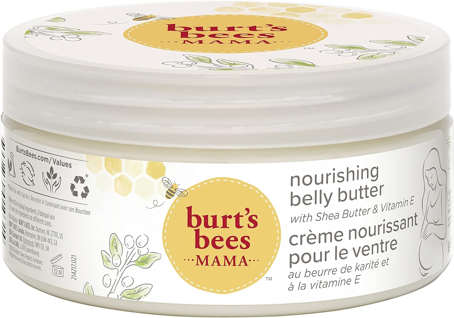 Burt's Bees Mama Bee Manteca para el vientre - 185.g (01031-14)