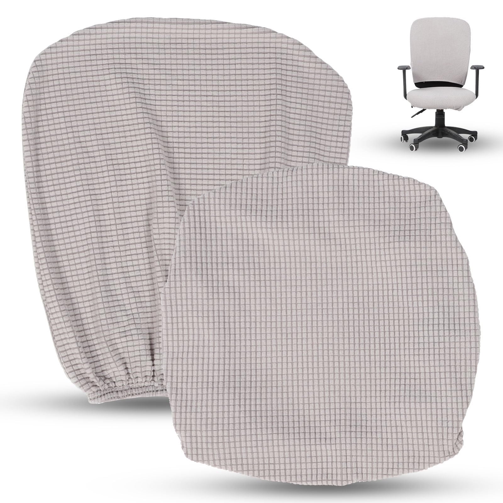 Funda para silla de oficina elastica para proteger el teletrabajo en casa