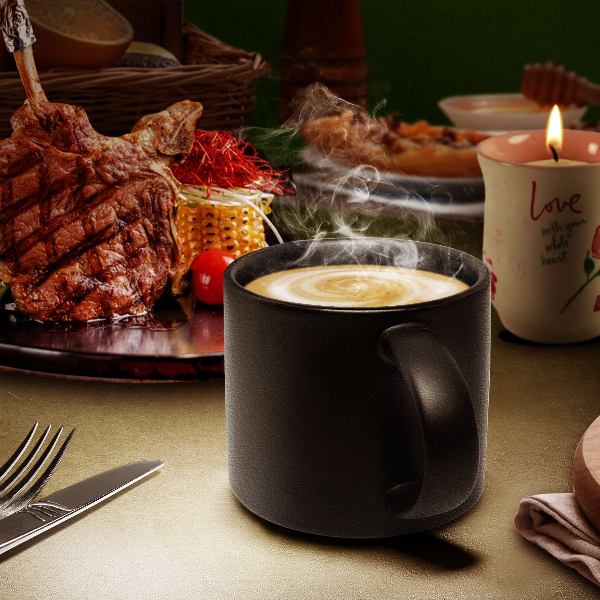 Set van 2 aardewerk Cup-a-Soup mokken