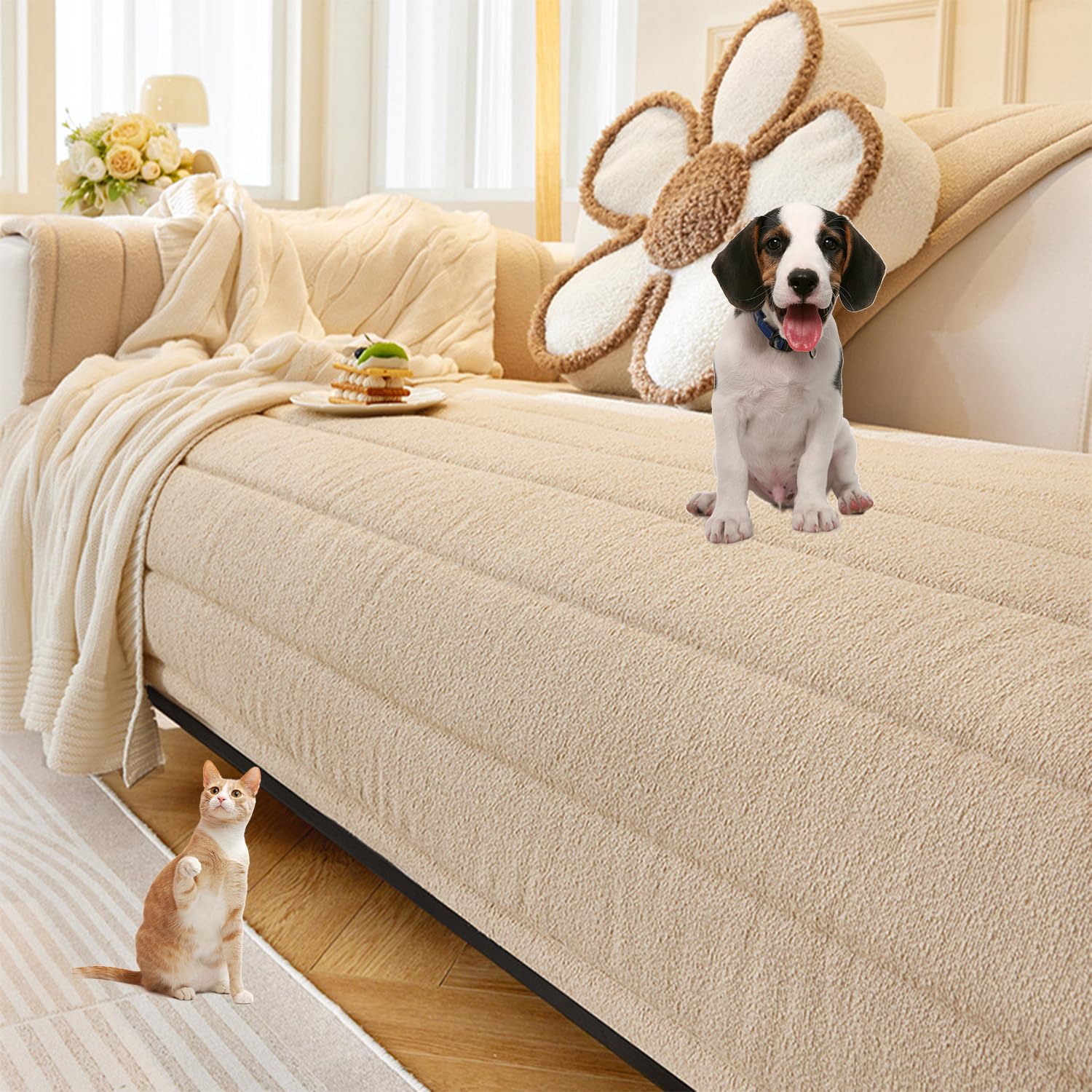 Funda de sofá protectora lavable para proteger los muebles del hogar 1