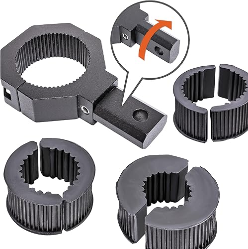 Kit de abrazadera de barra de luz todoterreno ATV UTV [1"/1.5"/1.5"/1.75"/2" pulgadas] [360 grados] [2 tamaños de perno] [aluminio] [1 unidad]
