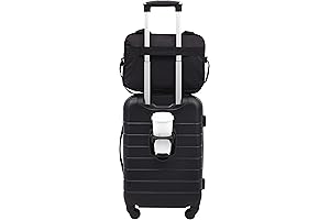 Smart Black Luggage Set: Your Travel Companion