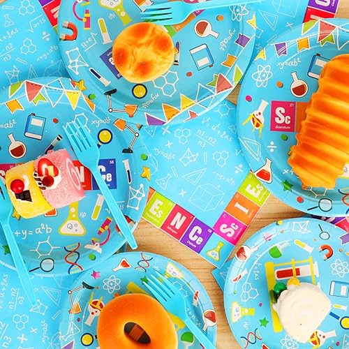 Miniatura 150 de Juego de 96 platos de fiesta de avión, servilletas, vajilla de avión, suministros para fiesta de cumpleaños, vajilla de papel desechable