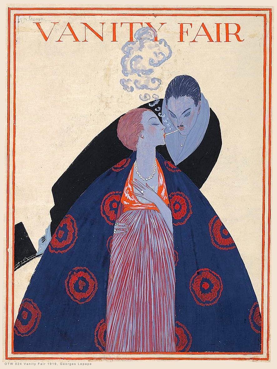 Amazon.com: Vanity Fair Vintage Covers Pop Art Poster Print 1919