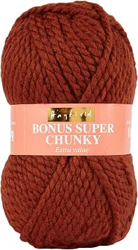 Sirdar Hayfield Bonus Super Chunky, Mahogany 563, 100g