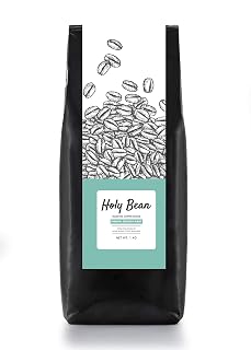 Holy Bean - Espresso Blend - Roasted Coffee Whole Beans - Medium Dark Roast - Pack of 1 KG, Bag